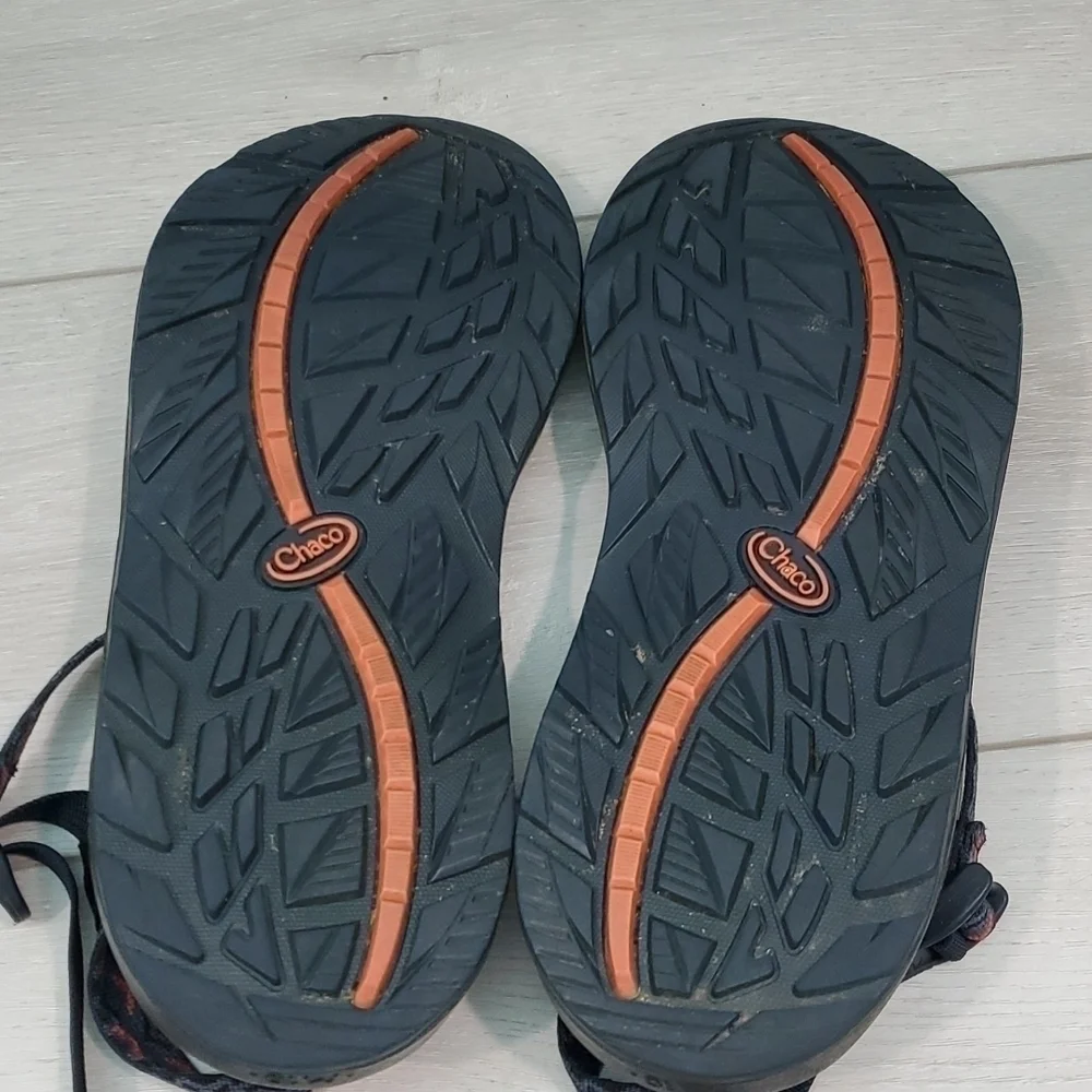 Chaco Mens Classic Z/2 Outdoor Hiking Stepped Navy  Sandals shoes sz 10